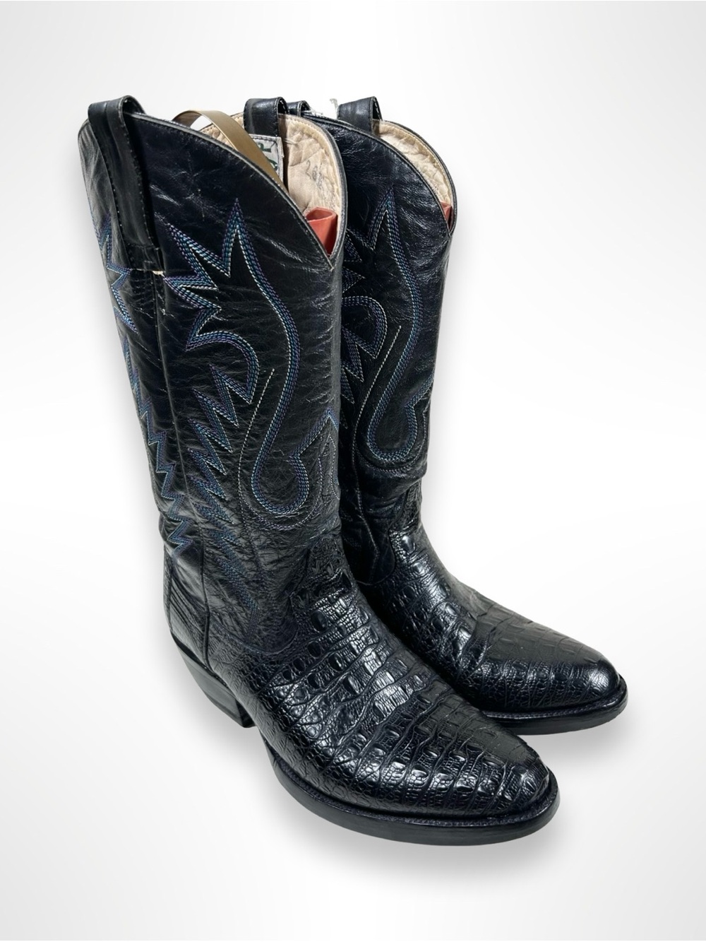 BOTAS MEJICO vintage 90s hornback lizard boots